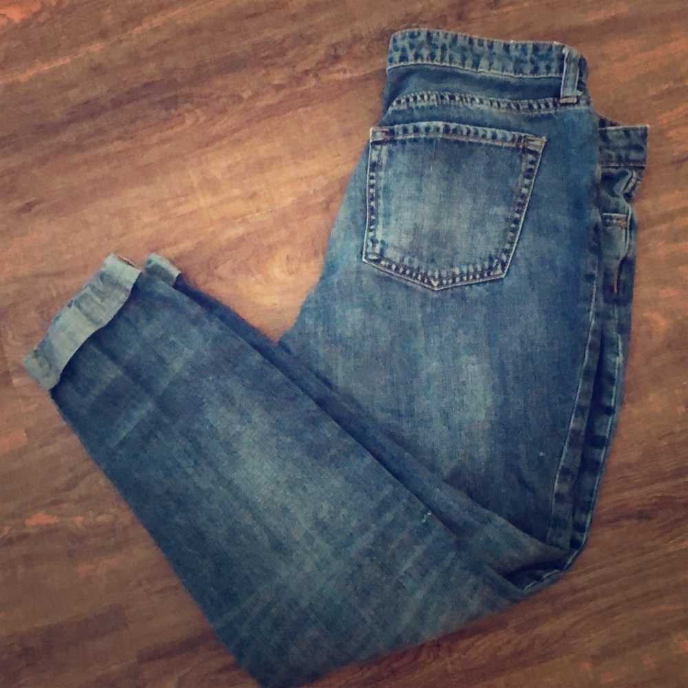 GAP Boyfriend Fit Cropped Jeans 29 / 8